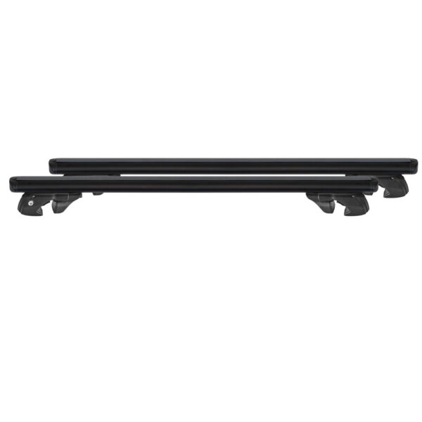 MENABO ΜΠΑΡΕΣ ΟΡΟΦΗΣ ΑΛΟΥΜΙΝΙΟΥ FENDER XL 134 cm ΣΕ ΜΑΥΡΟ ΧΡΩΜΑ ΓΙΑ ΟΡΟΦΗ ΜΕ STANDARD / RAISED RAILS MENABO - 2 ΤΕΜ.