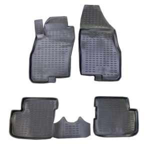 Novline ΜΑΡΚΕ ΠΑΤΑΚΙΑ ΣΕ ΣΚΑΦΗ TPE ΛΑΣΤΙΧΟ ΓΙΑ FIAT GRANDE PUNTO 2005-2012  ΣΕ ΜΑΥΡΟ ΧΡΩΜΑ NOVLINE - 4 ΤΕΜ.