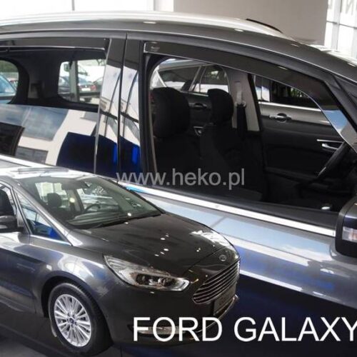 Heko ΑΝΕΜΟΘΡΑΥΣΤΕΣ ΓΙΑ FORD GALAXY 5D 2015+ ΣΕΤ ΑΥΤΟΚΙΝΗΤΟΥ ΑΠΟ ΕΥΚΑΜΠΤΟ ΦΙΜΕ ΠΛΑΣΤΙΚΟ HEKO – 4 ΤΕΜ.