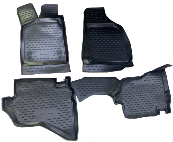 Novline ΜΑΡΚΕ ΠΑΤΑΚΙΑ ΣΕ ΣΚΑΦΗ TPE ΛΑΣΤΙΧΟ ΓΙΑ FORD RANGER 2007-2011  ΣΕ ΜΑΥΡΟ ΧΡΩΜΑ NOVLINE - 4 ΤΕΜ.
