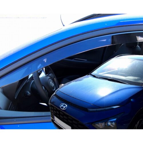 Heko ΑΝΕΜΟΘΡΑΥΣΤΕΣ ΓΙΑ HYUNDAI BAYON 5D 2021+  ΣΕΤ ΑΥΤΟΚΙΝΗΤΟΥ ΑΠΟ ΕΥΚΑΜΠΤΟ ΦΙΜΕ ΠΛΑΣΤΙΚΟ HEKO – 4 ΤΕΜ.