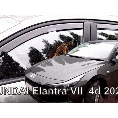 Heko ΑΝΕΜΟΘΡΑΥΣΤΕΣ ΓΙΑ HYUNDAI ELANTRA 4D 2020+ ΣΕΤ ΑΥΤΟΚΙΝΗΤΟΥ ΑΠΟ ΕΥΚΑΜΠΤΟ ΦΙΜΕ ΠΛΑΣΤΙΚΟ HEKO – 4 ΤΕΜ.