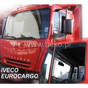 Heko ΑΝΕΜΟΘΡΑΥΣΤΕΣ ΓΙΑ IVECO EURO CARGO / STRALIS / EURO TECH EU/UK ΖΕΥΓΑΡΙ ΑΠΟ ΕΥΚΑΜΠΤΟ ΦΙΜΕ ΠΛΑΣΤΙΚΟ HEKO - 2 ΤΕΜ.