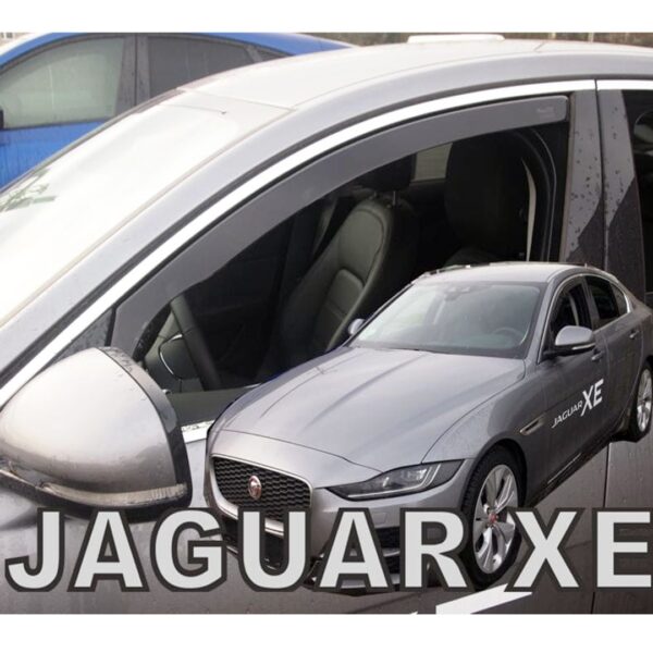 Heko ΑΝΕΜΟΘΡΑΥΣΤΕΣ ΓΙΑ JAGUAR XE 4D 2015+ ΖΕΥΓΑΡΙ ΑΠΟ ΕΥΚΑΜΠΤΟ ΦΙΜΕ ΠΛΑΣΤΙΚΟ HEKO - 2 ΤΕΜ.