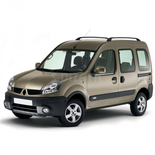 S-dizayn TRIM ΠΑΡΑΘΥΡΩΝ 2ΤΕΜ ΑΝΟΞ.ΑΤΣΑΛΙ ΧΡΩΜΙΟ ΓΙΑ RENAULT KANGOO MINI VAN/LAV 04-07