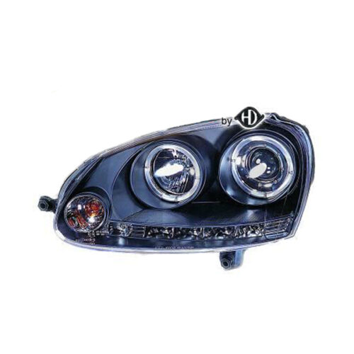 Diederichs ΦΑΝΑΡΙΑ ΓΙΑ VW GOLF 5 10.03-09.08 / GOLF 5+6 VARIANT / JETTA 5 05-10  ANGELEYES BLACK (H1+H1)