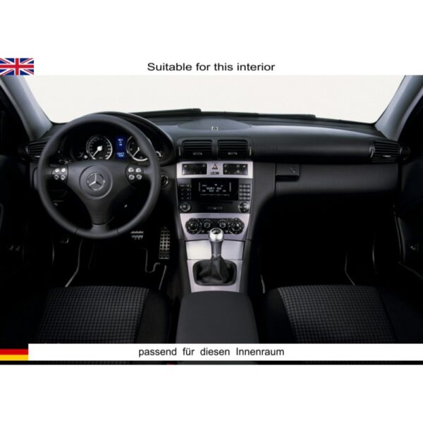 Innovativcar MERCEDES W209 CLK 05-10 /CLC 08-11 /W203 04-07 ΠΟΜΟΛΟ 6 ΤΑΧΥΤΗΤΩΝ ΜΑΥΡΗ ΦΟΥΣΚΑ ORIGINAL - Image 3
