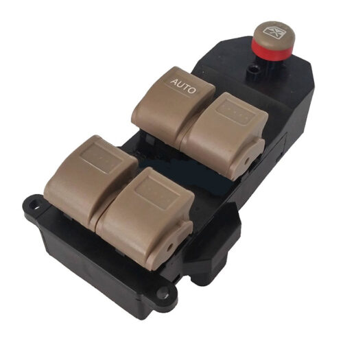 Mcar Διακόπτης Παραθύρων ανοικτόχρωμος για HONDA CIVIC 01-05 / CR-V 02-06 / FIT 04-07 / JAZZ 04-07 20 επαφών