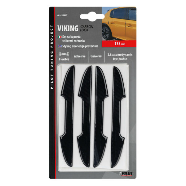 Lampa ΑΝΤΙΚΡΟΥΣΤΙΚΑ ΠΟΡΤΑΣ VIKING CARBON LOOK 138mm ΠΑΧΟΥΣ 2,8mm 4ΤΕΜ. - Image 3