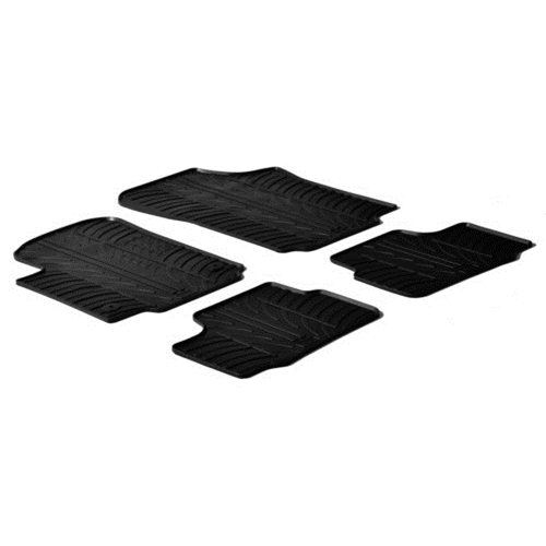 Lampa ΜΑΡΚΕ ΠΑΤΑΚΙΑ ΣΕ ΣΚΑΦΗ ΛΑΣΤΙΧΟ ΓΙΑ SEAT MII 3D 05/2012-2019 / VW UP 2012-2019 / SKODA CITIGO 05/2012-2019 SUMISURA ΣΕ ΜΑΥΡΟ ΧΡΩΜΑ ME ΚΟΥΜΠΩΜΑΤΑ LAMPA – 4 ΤΕΜ.