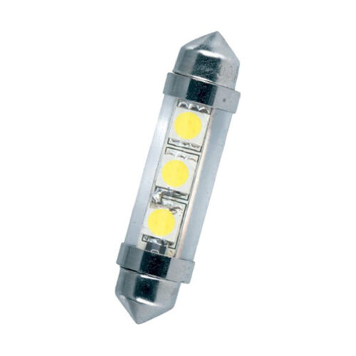 Simoni Racing ΛΑΜΠΑΚΙΑ ΜΕ WARNING LED3 +3 MICROLED 39MM CAN-BUS