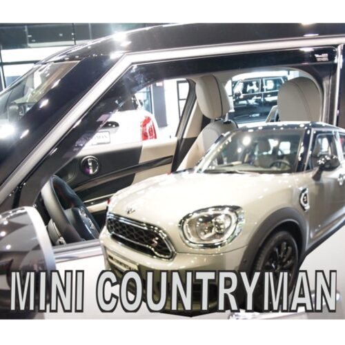 Heko ΑΝΕΜΟΘΡΑΥΣΤΕΣ ΓΙΑ MINI COUNTRYMAN F60 II 5D 2017+ ΖΕΥΓΑΡΙ ΑΠΟ ΕΥΚΑΜΠΤΟ ΦΙΜΕ ΠΛΑΣΤΙΚΟ HEKO – 2 ΤΕΜ.