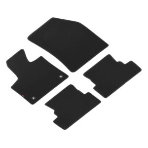 Lampa ΠΑΤΑΚΙΑ EXECUTIVE ΜΟΚΕΤΑ ΓΙΑ PEUGEOT 3008 ΥΒΡΙΔΙΚΟ 11/2020+ ΣΕ ΜΑΥΡΟ ΧΡΩΜΑ ME ΚΟΥΜΠΩΜΑΤΑ LAMPA - 4 ΤΕΜ.