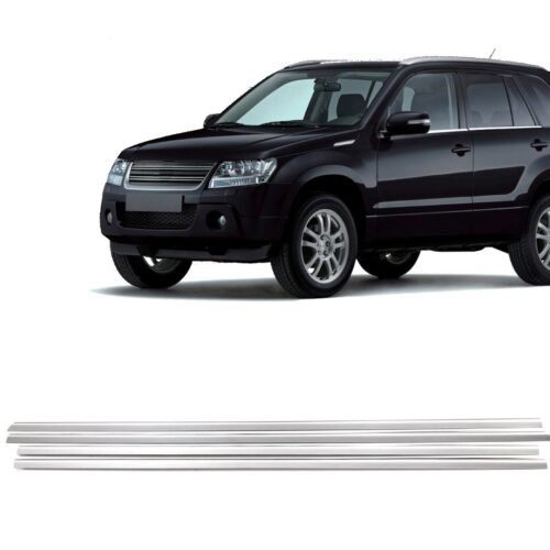 S-dizayn TRIM ΠΑΡΑΘΥΡΩΝ ΑΝΟΞΕΙΔΩΤΟ ΑΤΣΑΛΙ ΧΡΩΜΙΟ ΓΙΑ SUZUKI GRAND VITARA SUV S-DIZAYN – 4ΤΕΜ