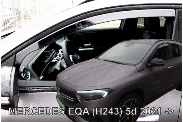 Heko ΑΝΕΜΟΘΡΑΥΣΤΕΣ ΓΙΑ MERCEDES EQA H243 5D 2021+ ΣΕΤ ΑΥΤΟΚΙΝΗΤΟΥ ΑΠΟ ΕΥΚΑΜΠΤΟ ΦΙΜΕ ΠΛΑΣΤΙΚΟ HEKO - 4 ΤΕΜ.