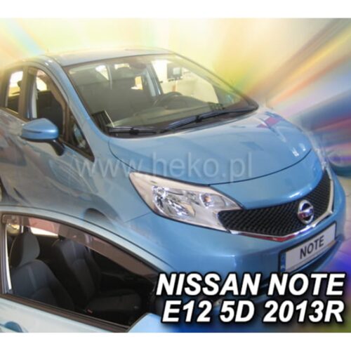 Heko ΑΝΕΜΟΘΡΑΥΣΤΕΣ ΓΙΑ NISSAN NOTE E12 5D 2013+ ΖΕΥΓΑΡΙ ΑΠΟ ΕΥΚΑΜΠΤΟ ΦΙΜΕ ΠΛΑΣΤΙΚΟ HEKO – 2 ΤΕΜ.