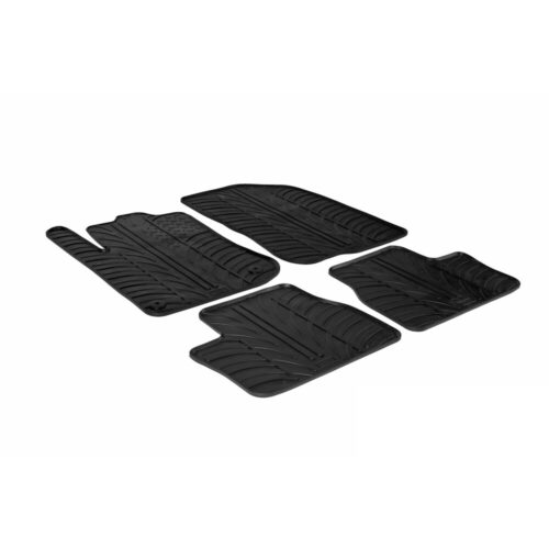 Lampa ΜΑΡΚΕ ΠΑΤΑΚΙΑ ΣΕ ΣΚΑΦΗ ΛΑΣΤΙΧΟ ΓΙΑ PEUGEOT 2008 06/2013-2019 SUMISURA ΣΕ ΜΑΥΡΟ ΧΡΩΜΑ ME ΚΟΥΜΠΩΜΑΤΑ LAMPA – 4 ΤΕΜ.