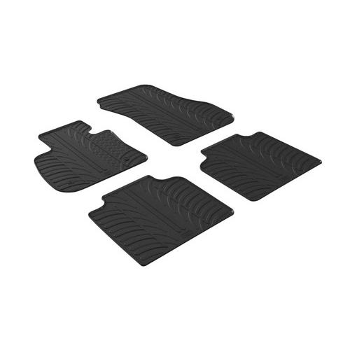 Lampa ΜΑΡΚΕ ΠΑΤΑΚΙΑ ΣΕ ΣΚΑΦΗ ΛΑΣΤΙΧΟ ΓΙΑ BMW ΣΕΙΡΑ 2 F45 GRAND TOURER 05/2015+ SUMISURA ΣΕ ΜΑΥΡΟ ΧΡΩΜΑ ME ΚΟΥΜΠΩΜΑΤΑ LAMPA – 4 ΤΕΜ.