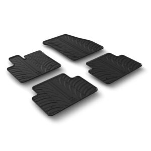 Lampa ΠΑΤΑΚΙΑ ΣΕ ΣΚΑΦΗ ΛΑΣΤΙΧΟ ΓΙΑ LANDROVER EVOQUE 01/2019+ SUMISURA ΣΕ ΜΑΥΡΟ ΧΡΩΜΑ ME ΚΟΥΜΠΩΜΑΤΑ LAMPA - 4 ΤΕΜ.