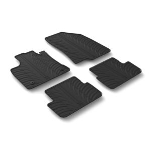 Lampa ΜΑΡΚΕ ΠΑΤΑΚΙΑ ΣΕ ΣΚΑΦΗ ΛΑΣΤΙΧΟ ΓΙΑ DACIA SANDERO / STEPWAY 02/2021+ SUMISURA ΣΕ ΜΑΥΡΟ ΧΡΩΜΑ ME ΚΟΥΜΠΩΜΑΤΑ LAMPA - 4 ΤΕΜ.