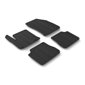 Lampa ΜΑΡΚΕ ΠΑΤΑΚΙΑ ΣΕ ΣΚΑΦΗ ΛΑΣΤΙΧΟ ΓΙΑ PEUGEOT 2008 12/2019+ SUMISURA ΣΕ ΜΑΥΡΟ ΧΡΩΜΑ ME ΚΟΥΜΠΩΜΑΤΑ LAMPA - 4 ΤΕΜ.