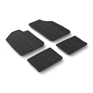 Lampa ΠΑΤΑΚΙΑ ΣΕ ΣΚΑΦΗ ΛΑΣΤΙΧΟ ΓΙΑ DACIA SPRING ΗΛΕΚΤΡΙΚΟ 04/2021+ SUMISURA ΣΕ ΜΑΥΡΟ ΧΡΩΜΑ ME ΚΟΥΜΠΩΜΑΤΑ LAMPA - 4 ΤΕΜ.