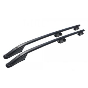 Omtec ΜΠΑΡΕΣ ΟΡΟΦΗΣ ΓΙΑ CITROEN NEMO 2008+ /PEUGEOT BIPPER 2008+ /FIAT FIORINO 2008+ ΠΑΡΑΛΛΗΛΕΣ ΑΛΟΥΜΙΝΙΟΥ 2 ΤΕΜ. ΜΑΥΡΕΣ