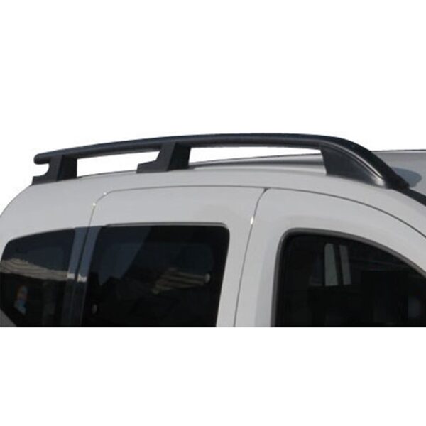 Omtec ΜΠΑΡΕΣ ΟΡΟΦΗΣ ΓΙΑ CITROEN NEMO 2008+ /PEUGEOT BIPPER 2008+ /FIAT FIORINO 2008+ ΠΑΡΑΛΛΗΛΕΣ ΑΛΟΥΜΙΝΙΟΥ 2 ΤΕΜ. ΜΑΥΡΕΣ - Image 2