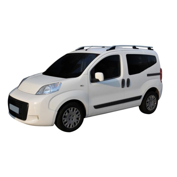 Omtec ΜΠΑΡΕΣ ΟΡΟΦΗΣ ΓΙΑ CITROEN NEMO 2008+ /PEUGEOT BIPPER 2008+ / FIAT FIORINO 2008+ ΠΑΡΑΛΛΗΛΕΣ ΑΛΟΥΜΙΝΙΟΥ 2 ΤΕΜ. ΑΣΗΜΙ - Image 3