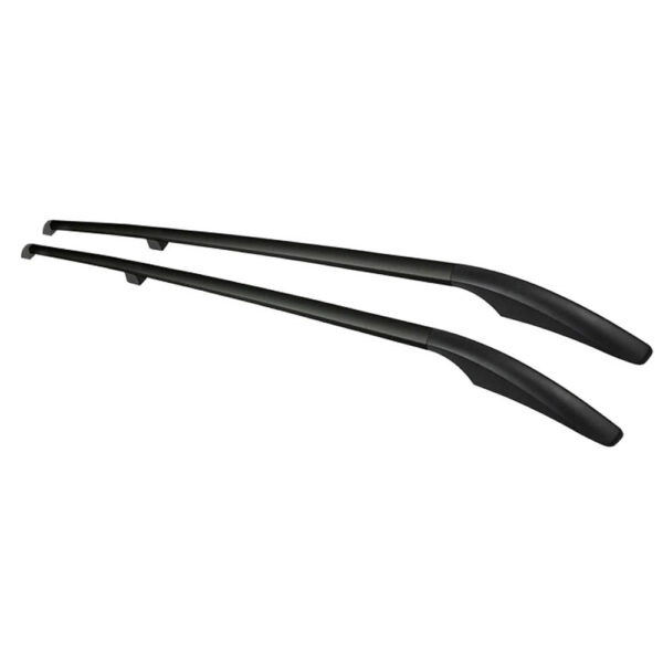 Omtec ΜΠΑΡΕΣ ΟΡΟΦΗΣ ΓΙΑ FIAT DOBLO 2010+ /OPEL COMBO 2010-2018 ΠΑΡΑΛΛΗΛΕΣ ΑΛΟΥΜΙΝΙΟΥ L2 ΜΑΥΡΕΣ OMTEC - 2 TEM.
