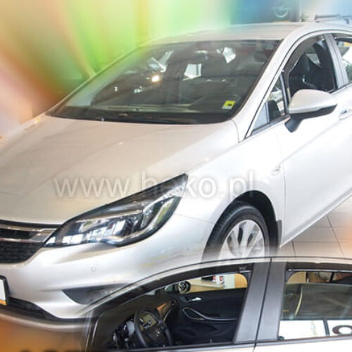 Heko ΑΝΕΜΟΘΡΑΥΣΤΕΣ ΓΙΑ OPEL ASTRA K 5D 2015+ HTB / SPORTS TOURER  ΖΕΥΓΑΡΙ ΑΠΟ ΕΥΚΑΜΠΤΟ ΦΙΜΕ ΠΛΑΣΤΙΚΟ HEKO – 2 ΤΕΜ.