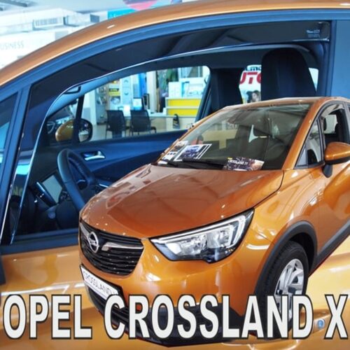 Heko ΑΝΕΜΟΘΡΑΥΣΤΕΣ ΓΙΑ OPEL CROSSLAND X 5D 2017+ ΖΕΥΓΑΡΙ ΑΥΤΟΚΙΝΗΤΟΥ ΑΠΟ ΕΥΚΑΜΠΤΟ ΦΙΜΕ ΠΛΑΣΤΙΚΟ HEKO – 2 ΤΕΜ.