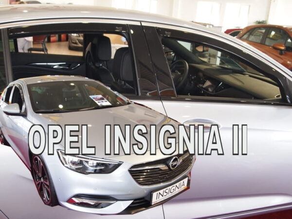 Heko ΑΝΕΜΟΘΡΑΥΣΤΕΣ ΓΙΑ OPEL INSIGNIA II 5D 2017+ ΣΕΤ ΑΥΤΟΚΙΝΗΤΟΥ ΑΠΟ ΕΥΚΑΜΠΤΟ ΦΙΜΕ ΠΛΑΣΤΙΚΟ HEKO - 4 ΤΕΜ.