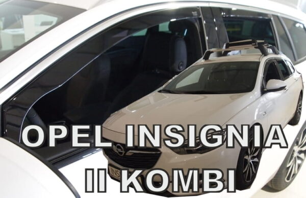 Heko ΑΝΕΜΟΘΡΑΥΣΤΕΣ ΓΙΑ OPEL INSIGNIA II 5D COMBI 2017+ ΣΕΤ ΑΥΤΟΚΙΝΗΤΟΥ ΑΠΟ ΕΥΚΑΜΠΤΟ ΦΙΜΕ ΠΛΑΣΤΙΚΟ HEKO - 4 ΤΕΜ.