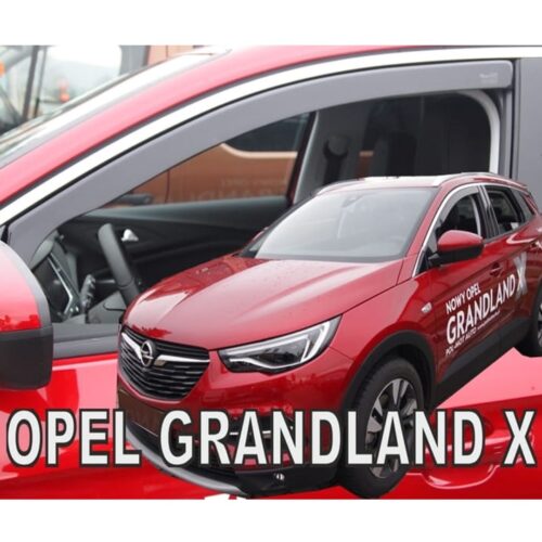 Heko ΑΝΕΜΟΘΡΑΥΣΤΕΣ ΓΙΑ OPEL GRANDLAND X 5D 2017+ ΖΕΥΓΑΡΙ ΑΠΟ ΕΥΚΑΜΠΤΟ ΦΙΜΕ ΠΛΑΣΤΙΚΟ HEKO – 2 ΤΕΜ.