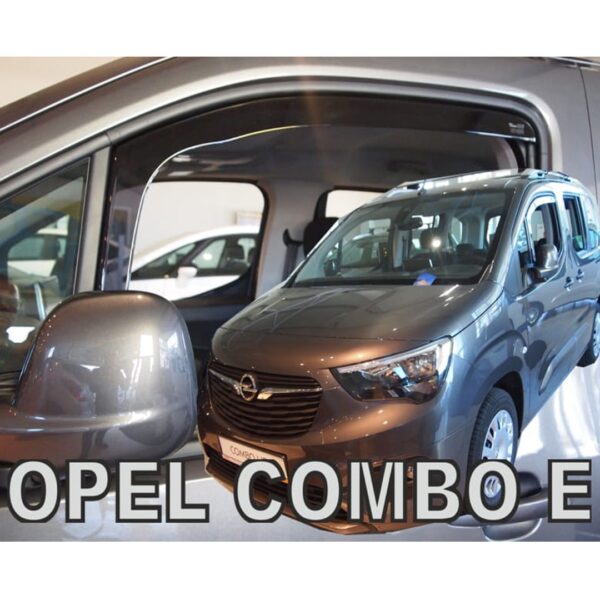Heko ΑΝΕΜΟΘΡΑΥΣΤΕΣ ΓΙΑ PEUGEOT PARTNER III 2D / PEUGEOT RIFTER 4D/5D / CITROEN BERLINGO III 4D/5D / OPEL COMBO E 4D/5D LOV 2018+/TOYOTA PROACE CITY 2018+ ΖΕΥΓΑΡΙ ΑΠΟ ΕΥΚΑΜΠΤΟ ΦΙΜΕ ΠΛΑΣΤΙΚΟ HEKO - 2 ΤΕΜ. - Image 4