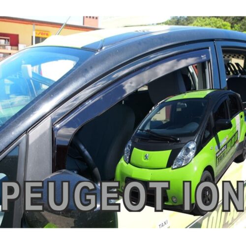 Heko ΑΝΕΜΟΘΡΑΥΣΤΕΣ ΓΙΑ PEUGEOT iOn 5D 2010-2015 ΖΕΥΓΑΡΙ ΑΠΟ ΕΥΚΑΜΠΤΟ ΦΙΜΕ ΠΛΑΣΤΙΚΟ HEKO – 2 ΤΕΜ.