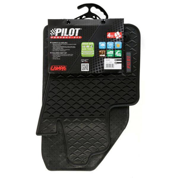 Lampa ΜΑΡΚΕ ΠΑΤΑΚΙΑ ΣΕ ΣΚΑΦΗ ΛΑΣΤΙΧΟ ΓΙΑ FIAT 500X 02/2015+ / JEEP RENEGADE 09/2014+ PILOT ECO GOMMA STYLE A (ΜΕ ΚΟΥΜΠΩΜΑΤΑ) LAMPA - 4 ΤΕΜ. - Image 2