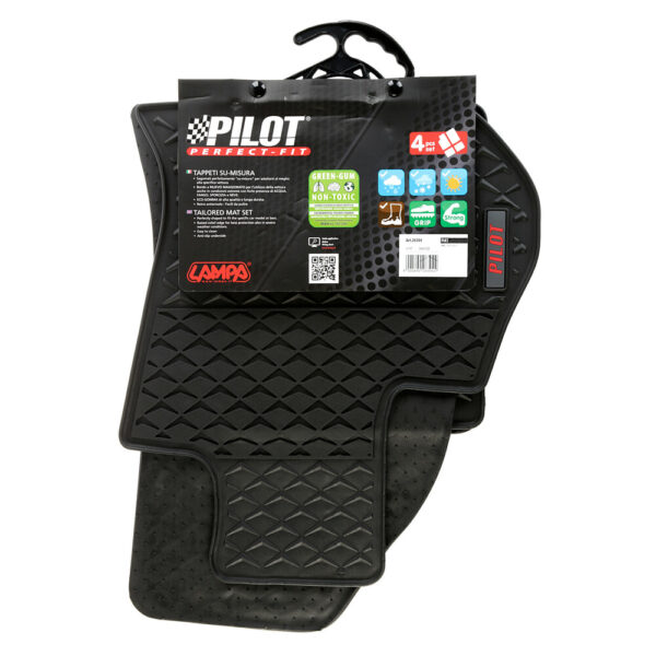 Lampa ΜΑΡΚΕ ΠΑΤΑΚΙΑ ΣΕ ΣΚΑΦΗ ΛΑΣΤΙΧΟ ΓΙΑ FIAT 500L 09/2012+ PILOT ECO GOMMA STYLE A (ΜΕ ΚΟΥΜΠΩΜΑΤΑ) LAMPA - 4 ΤΕΜ. - Image 2