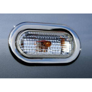 S-dizayn ΔΑΧΤΥΛΙΔΙ ΦΛΑΣ ΧΡΩΜΙΟ ΓΙΑ FORD FIESTA 3/5D 2002-2009 - 2ΤΕΜ.