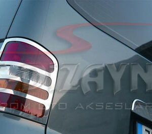S-dizayn ΜΑΣΚΑΚΙΑ ΦΑΝΑΡΙΩΝ ΓΙΑ VW Τ5 CARAVELLE 04-10  ΠΙΣΩ ΧΡΩΜΙΟ 2ΤΕΜ.