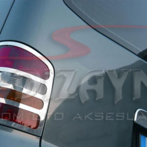 S-dizayn ΜΑΣΚΑΚΙΑ ΦΑΝΑΡΙΩΝ ΓΙΑ VW Τ5 CARAVELLE 04-10  ΠΙΣΩ ΧΡΩΜΙΟ 2ΤΕΜ.