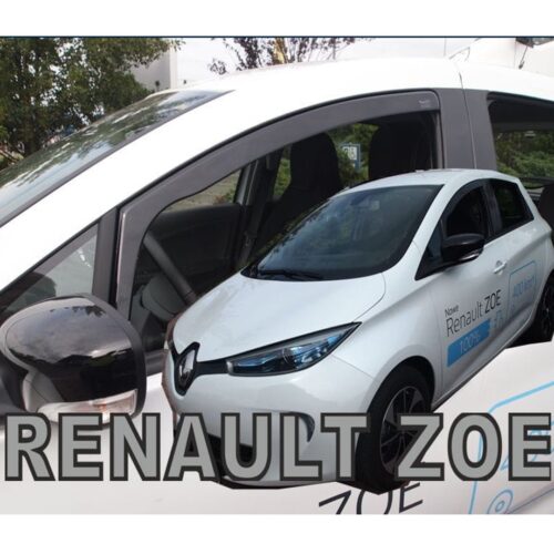 Heko ΑΝΕΜΟΘΡΑΥΣΤΕΣ ΓΙΑ RENAULT ZOE 5D 2012+ ΖΕΥΓΑΡΙ ΑΠΟ ΕΥΚΑΜΠΤΟ ΦΙΜΕ ΠΛΑΣΤΙΚΟ HEKO – 2 ΤΕΜ.