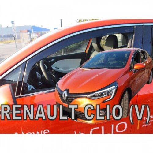 Heko ΑΝΕΜΟΘΡΑΥΣΤΕΣ ΓΙΑ RENAULT CLIO 5D 2019+ ΖΕΥΓΑΡΙ ΑΠΟ ΕΥΚΑΜΠΤΟ ΦΙΜΕ ΠΛΑΣΤΙΚΟ HEKO – 2 ΤΕΜ.