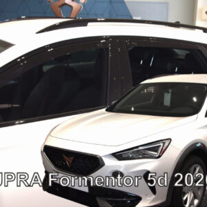 Heko ΑΝΕΜΟΘΡΑΥΣΤΕΣ ΓΙΑ CUPRA FORMENTOR 5D 2020+  ΣΕΤ ΑΥΤΟΚΙΝΗΤΟΥ ΑΠΟ ΕΥΚΑΜΠΤΟ ΦΙΜΕ ΠΛΑΣΤΙΚΟ HEKO - 4 ΤΕΜ.