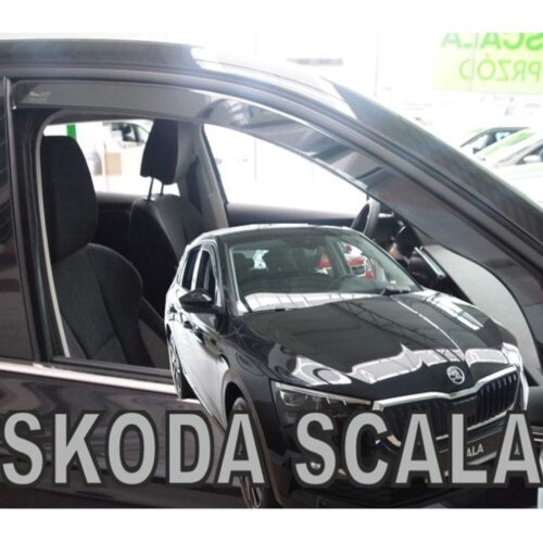 Heko ΑΝΕΜΟΘΡΑΥΣΤΕΣ ΓΙΑ SKODA SCALA 5D 2019+ ΖΕΥΓΑΡΙ ΑΠΟ ΕΥΚΑΜΠΤΟ ΦΙΜΕ ΠΛΑΣΤΙΚΟ HEKO – 2 ΤΕΜ.