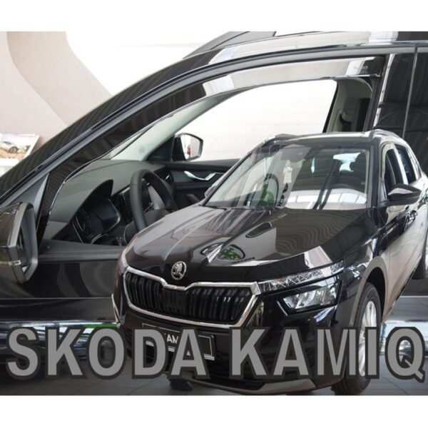 Heko ΑΝΕΜΟΘΡΑΥΣΤΕΣ ΓΙΑ SKODA KAMIQ 5D 2019+ ΖΕΥΓΑΡΙ ΑΠΟ ΕΥΚΑΜΠΤΟ ΦΙΜΕ ΠΛΑΣΤΙΚΟ HEKO - 2 ΤΕΜ.