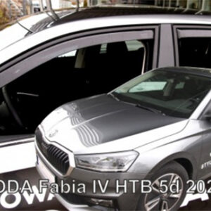 Heko ΑΝΕΜΟΘΡΑΥΣΤΕΣ ΓΙΑ SKODA FABIA HTB 5D 2021+ ΣΕΤ ΑΥΤΟΚΙΝΗΤΟΥ ΑΠΟ ΕΥΚΑΜΠΤΟ ΦΙΜΕ ΠΛΑΣΤΙΚΟ HEKO - 4 ΤΕΜ.