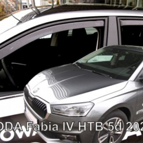 Heko ΑΝΕΜΟΘΡΑΥΣΤΕΣ ΓΙΑ SKODA FABIA HTB 5D 2021+ ΣΕΤ ΑΥΤΟΚΙΝΗΤΟΥ ΑΠΟ ΕΥΚΑΜΠΤΟ ΦΙΜΕ ΠΛΑΣΤΙΚΟ HEKO – 4 ΤΕΜ.