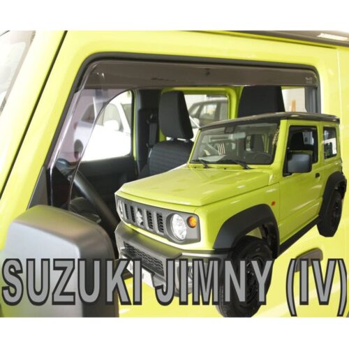 Heko ΑΝΕΜΟΘΡΑΥΣΤΕΣ ΓΙΑ SUZUKI JIMNY 3D 2018+ ΖΕΥΓΑΡΙ ΑΠΟ ΕΥΚΑΜΠΤΟ ΦΙΜΕ ΠΛΑΣΤΙΚΟ HEKO – 2 ΤΕΜ.